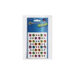 Adesivi Zweckform 'Gelsterne', plastica, multicolore