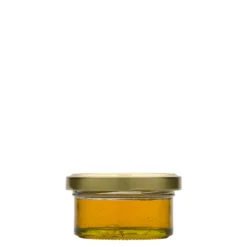 Barattolo a caduta piatto da 70 ml, bocca: Twist-Off (TO 66)