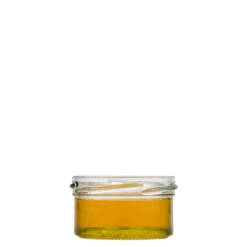 Barattolo a caduta piatto da 70 ml, bocca: Twist-Off (TO 66)