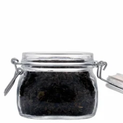 Barattolo con chiusura a filo 'Fido' da 500 ml, quadrato, bocca: chiusura a filo