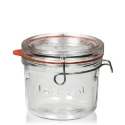 Barattolo con chiusura a gancio da 500 ml 'Lock-Eat', bocca: chiusura a gancio