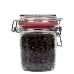 Barattolo con chiusura a leva da 370 ml, bocca: chiusura a leva
