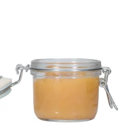 Barattolo con chiusura a leva da 200 ml 'Fido', blu, bocca: chiusura a leva