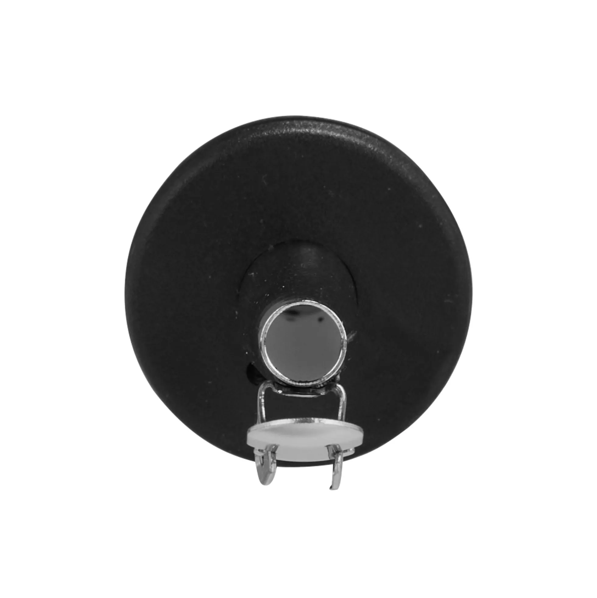 Beccuccio Inox con sportellino in metallo, acciaio inox, argento