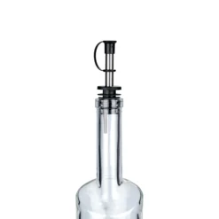 Beccuccio Inox con tappo, acciaio inox, argento