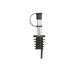Beccuccio Inox con tappo, acciaio inox, argento