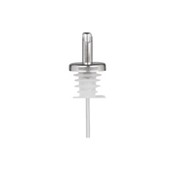 Beccuccio Inox olio, acciaio inox, argento