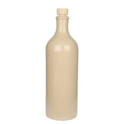 Boccale da 750 ml, gres, beige, bocca: sughero