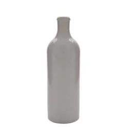 Boccale da 750 ml, gres, bianco, bocca: sughero