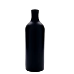 Boccale da 750 ml, gres, nero, bocca: chiusura a leva
