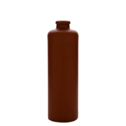 Boccale da 500 ml, gres, rosso-marrone, bocca: sughero