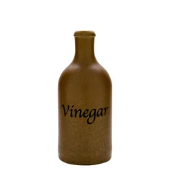 Boccale da 500 ml, motivo: Aceto, gres, marrone cristallino, bocca: sughero