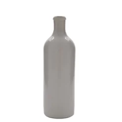 Boccale in terracotta da 750 ml, gres, bianco, bocca: chiusura a leva