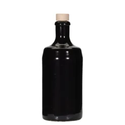 Boccale in terracotta 700 ml 'Calvados, gres, nero, bocca: sughero'