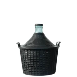 Bombola a palla da 10 l, collo stretto, vetro, bocca: coperchio a cappuccio