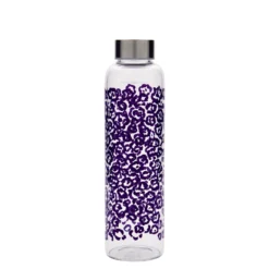 Borraccia da 500 ml 'Perseus - Fiori Viola', Bocca: Chiusura a vite