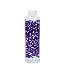 Borraccia da 500 ml 'Perseus - Fiori Viola', Bocca: Chiusura a vite