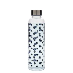 Borraccia da 500 ml 'Perseus - Punti neri', Bocca: Tappo a vite