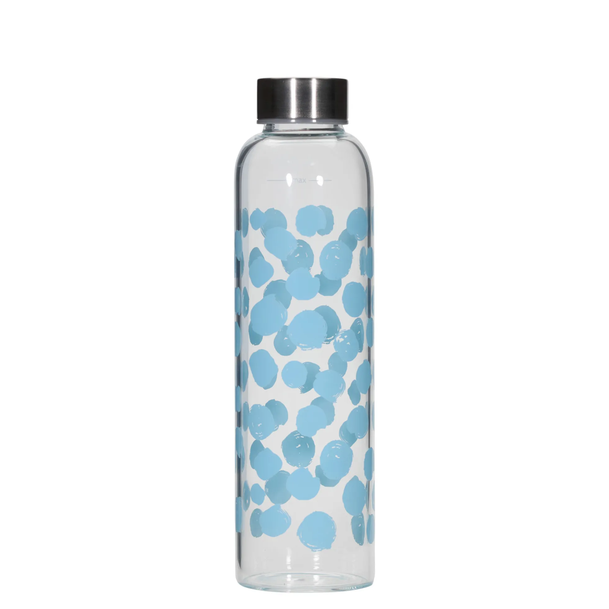 Borraccia da 500 ml 'Perseus - Punti Blu', bocca: chiusura a vite