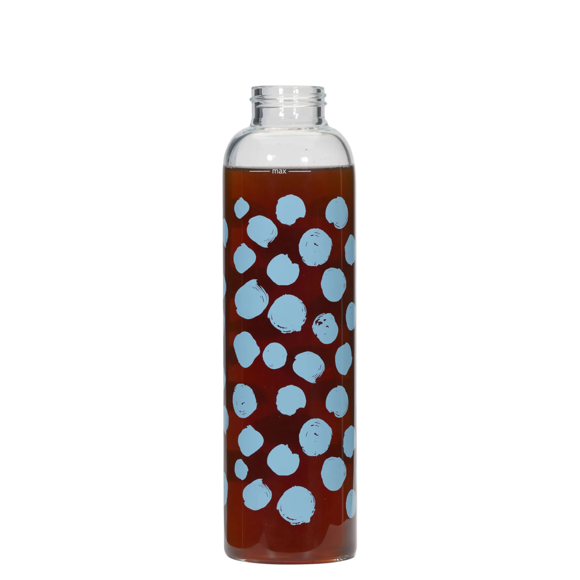 Borraccia da 500 ml 'Perseus - Punti Blu', bocca: chiusura a vite