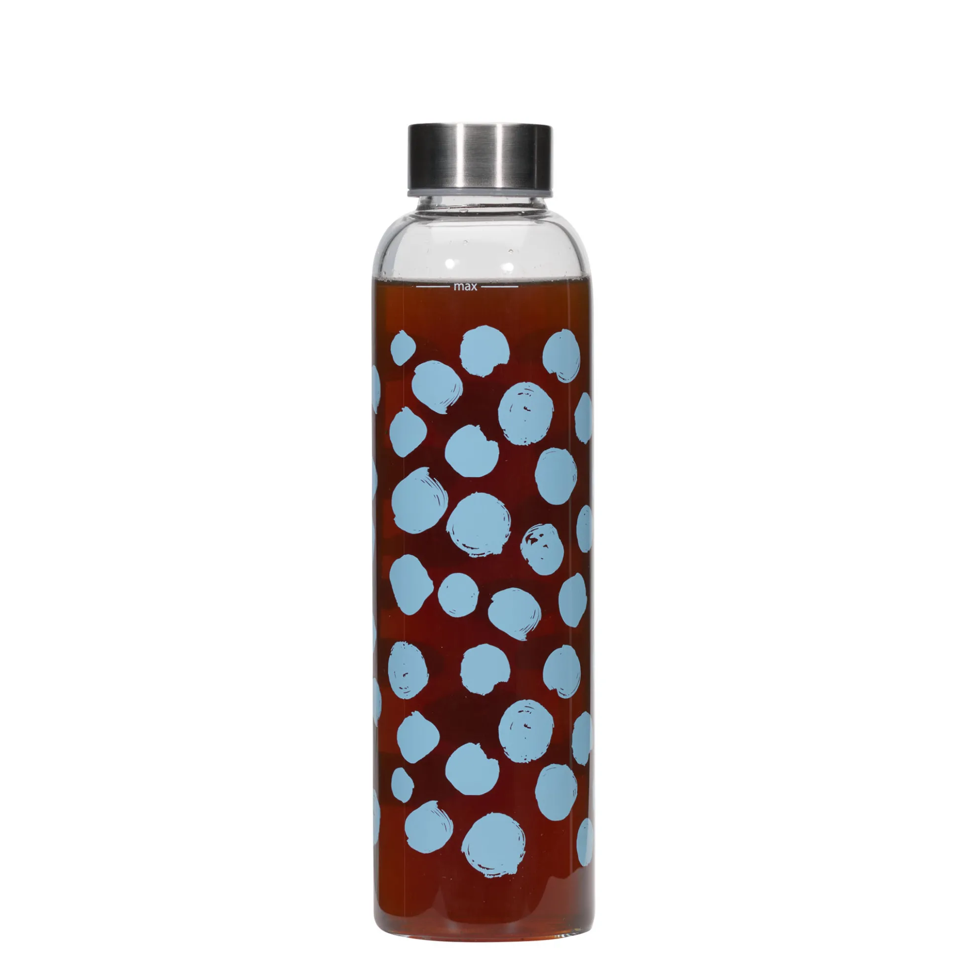 Borraccia da 500 ml 'Perseus - Punti Blu', bocca: chiusura a vite