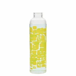 Borraccia da 500 ml 'Perseus - Rettangoli Gialli', bocca: chiusura a vite