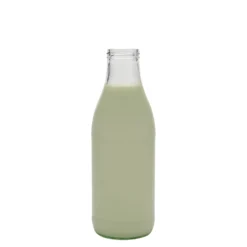 Bottiglia a collo largo Lorenzo da 1.000 ml, apertura: Twist-Off (TO 48)