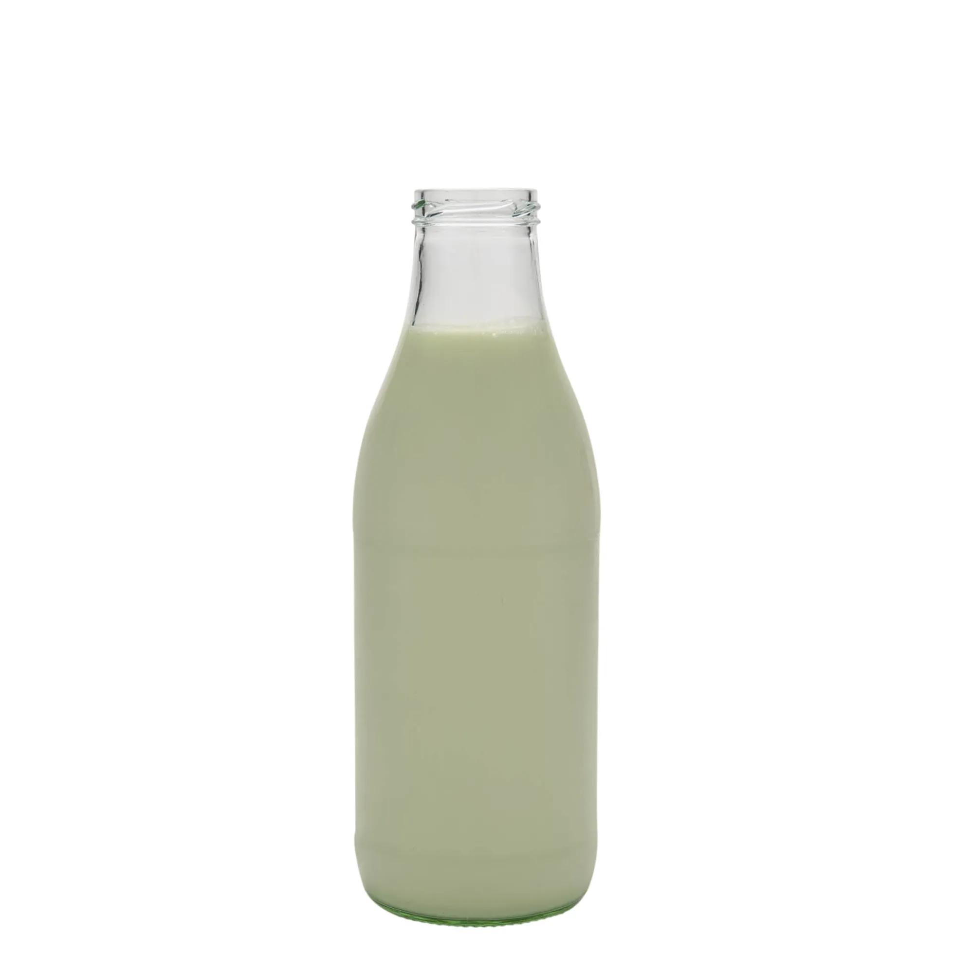 Bottiglia a collo largo Lorenzo da 1.000 ml, apertura: Twist-Off (TO 48)