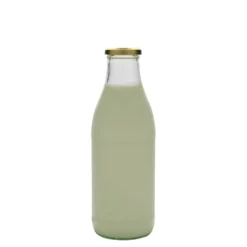 Bottiglia a collo largo Lorenzo da 1.000 ml, apertura: Twist-Off (TO 48)