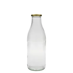 Bottiglia a collo largo Lorenzo da 1.000 ml, apertura: Twist-Off (TO 48)