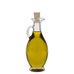 Bottiglia da 250 ml per aceto/olio 'Egizia', bocca: sughero