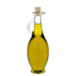 Bottiglia da 500 ml per aceto/olio 'Egizia', bocca: sughero