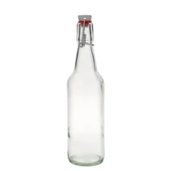 Bottiglia di birra da 500 ml, vetro, bocca: chiusura a leva