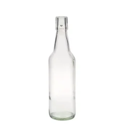 Bottiglia di birra da 500 ml, vetro, bocca: chiusura a leva