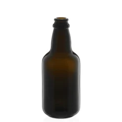 Bottiglia di birra 330 ml 'Era', vetro, verde antico, bocca: tappo corona