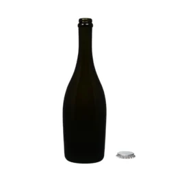 Bottiglia di spumante da 750 ml 'Carmen', vetro, verde antico, bocca: tappo corona