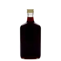 Bottiglia di vetro da 700 ml 'Amaretto', rettangolare, bocca: PP 31,5