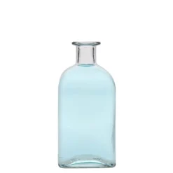 Bottiglia di vetro da 500 ml Apotheker Carré, quadrata, bocca: sughero