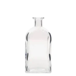 Bottiglia di vetro da 700 ml Apotheker Carré, quadrata, bocca: sughero