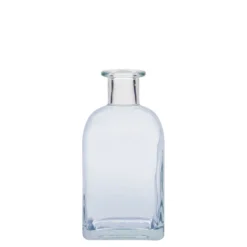 Bottiglia di vetro da 350 ml Apotheker Carré, quadrata, bocca: sughero