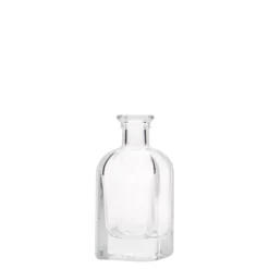 Bottiglia di vetro da 40 ml Apotheker Carré, quadrata, bocca: sughero