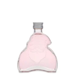Bottiglia di vetro da 200 ml 'Babbo Natale', bocca: PP 28
