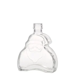 Bottiglia di vetro da 200 ml 'Babbo Natale', bocca: PP 28