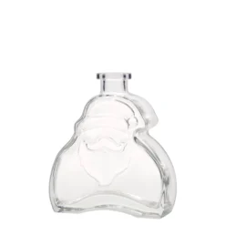 Bottiglia di vetro da 200 ml 'Babbo Natale', bocca: sughero