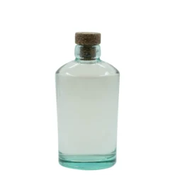 Bottiglia di vetro da 500 ml 'Barrel', bocca: sughero
