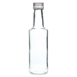 Bottiglia di vetro da 200 ml 'Bernie', bocca: PP 28