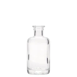 Bottiglia di vetro da 100 ml, bocca: tappo di sughero