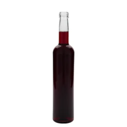 Bottiglia di vetro da 500 ml 'Bordeaux', bocca: PP 28