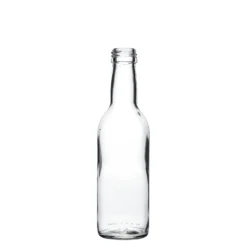 Bottiglia di vetro da 250 ml 'Bordeaux', bocca: PP 28