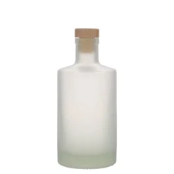 Bottiglia di vetro da 500 ml 'Caroline', ghiacciata, bocca: sughero